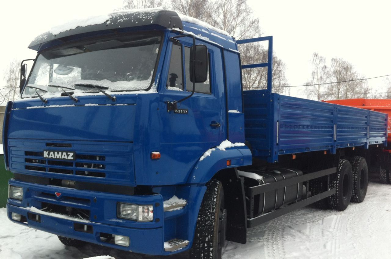Бортовой автомобиль КАМАЗ 65117